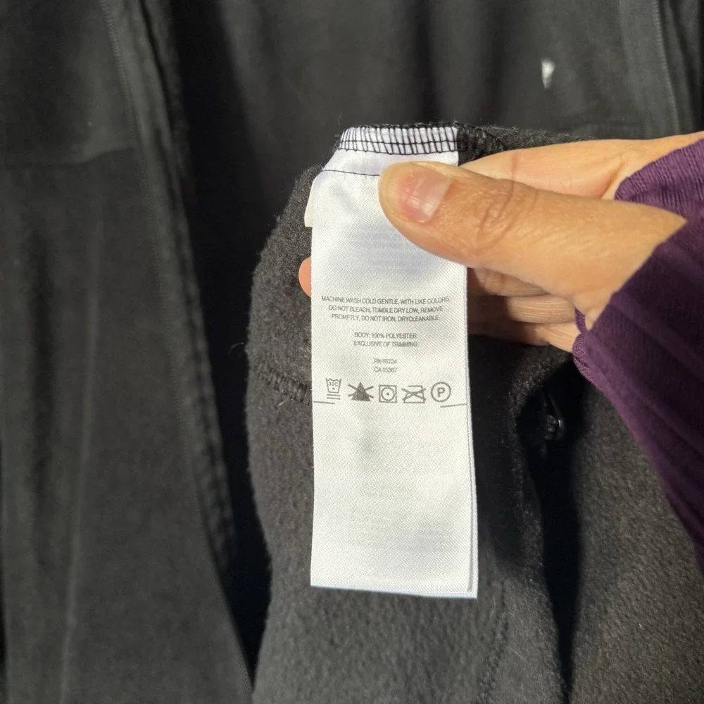 Columbia Sportswear Men's 100% Polyester Dark Grey Full‎ Zip Fleece Jacket L
